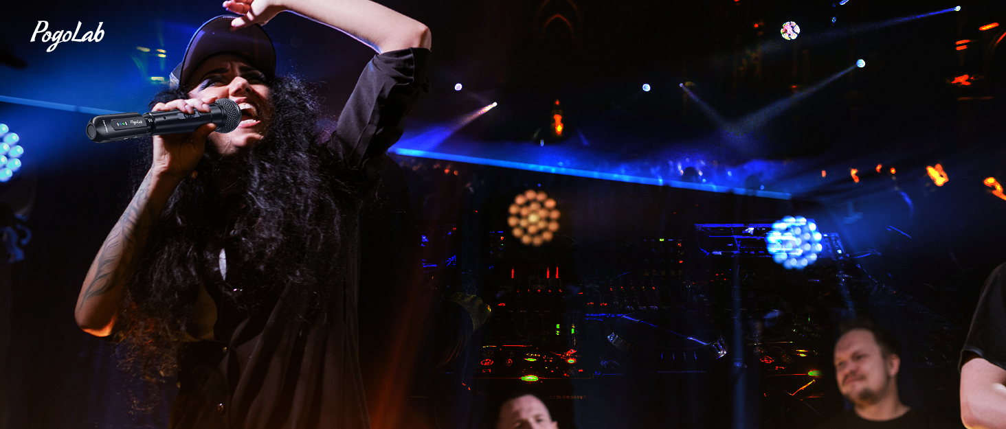 Wireless Microphone Transmitter Receiver