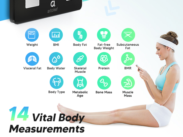 weight scale with body fat and muscle