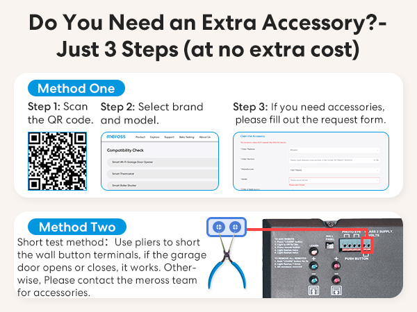 smart garage door compatible check