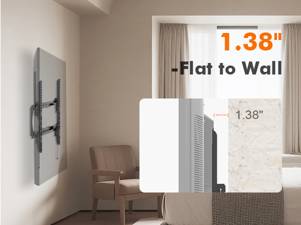 wall mount tv bracket 55 inch