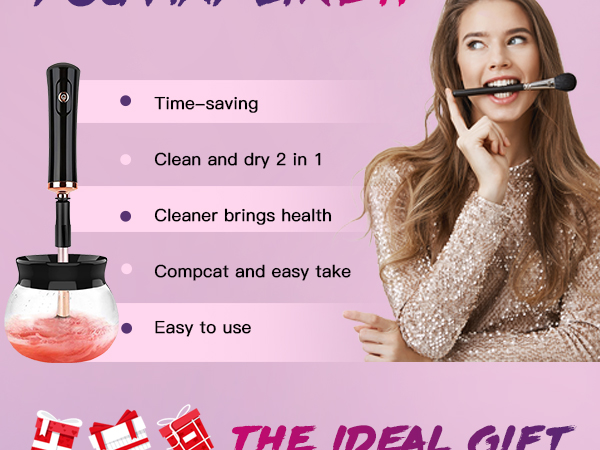 makeup brush cleaner