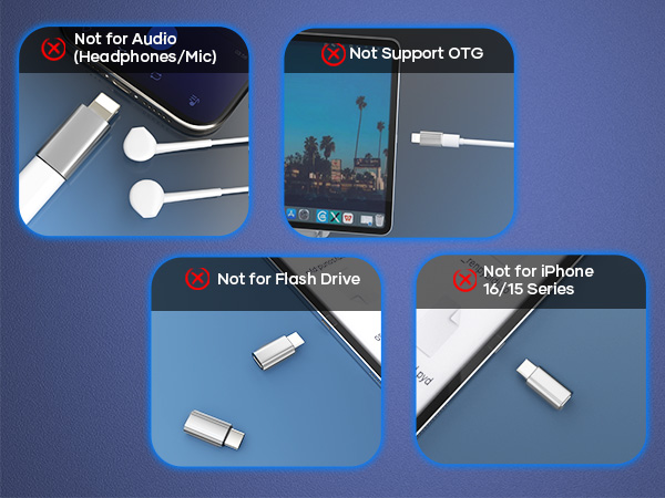  USB C to Lightning Adapter