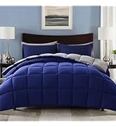 Decroom Lightweight Full Comforter Set with 2 Pillow Sham - 3 Pieces Set - Quilted Down Alternati...