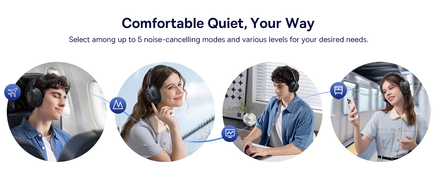 noise cancelling headphones wireless bluetooth headphones noise canceling audifonos over ear anc