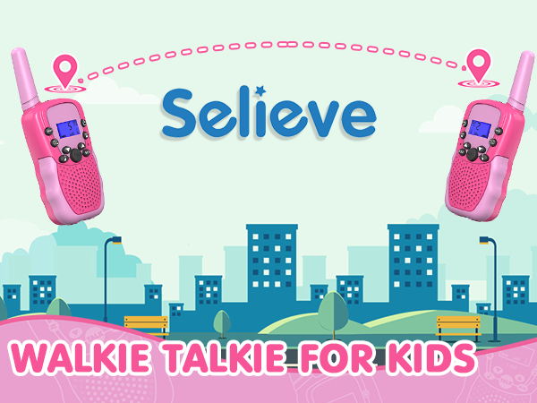 Girls Walkie Talkies Pink