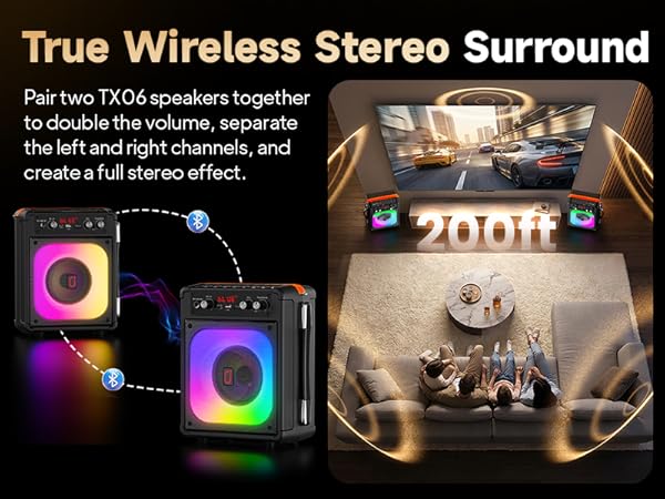 karaoke machine for family party