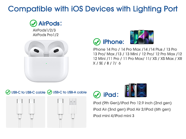 TechMatte USB C to Lightning Adapter