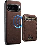 PASNEW Wallet Case for Google Pixel 10/10 Pro,[Compatible with Magsafe Wireless Charging] Card Ho...