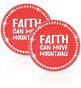 AOCISKA 2 Pack Bling Car Coasters,Universal Car Cup Holder Coaster,2.75 inch Silicone Anti Slip C...