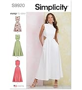 Simplicity Easy to Make Misses' Dress Sewing Pattern Packet, Design Code S9920, Sizes 16-18-20-22...
