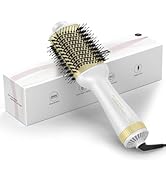 Hair Dryer Brush, 3 Inch Oval Blowout Brush for Medium to Long Hair, Brush Blow Dryer with Comb, ...