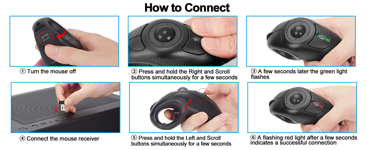 handheld wireless mouse