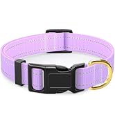 TMOODEL Reflective Dog Collar, Adjustable Dog Collar for Extra Small Dogs, Cute Puppy Collar for ...