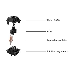 Gateron-Oil King Switch-Keyboard Switch Shaft-MX Mechanical Keyboard