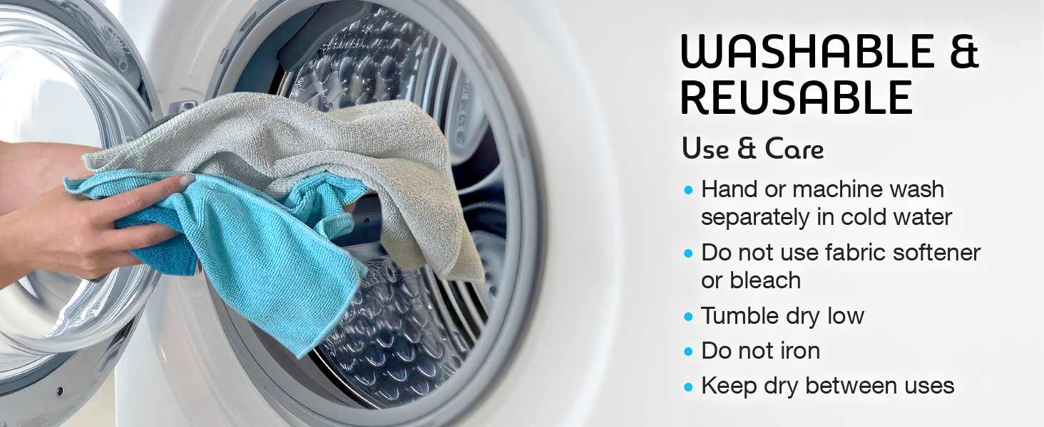 Washable and reusable