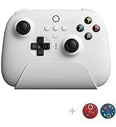 8BitDo Ultimate 2.4g Wireless Controller with Charging Dock, Pro Gamepad with Back Buttons & Turb...