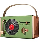 SpringFlora [2023 New] Small Portable Retro Bluetooth Speaker, Cute Vintage Wireless Speaker for ...