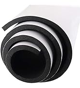 Neoprene Sponge Foam Rubber Roll Adhesive,Easy Cut DIY Foam Sheet, Perfect Cosplay Padding- Multi...