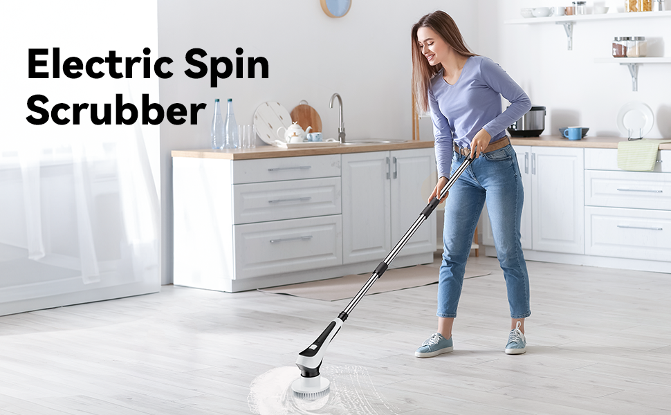 electric spin scrubber