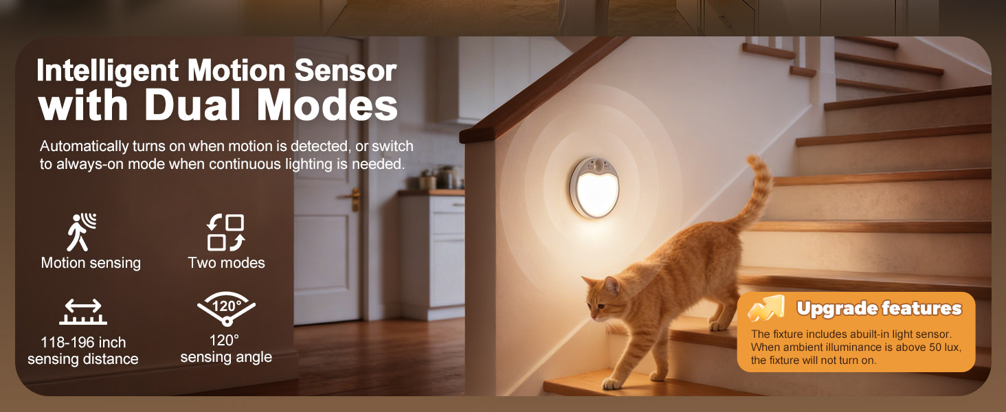 indoor motion sensor light