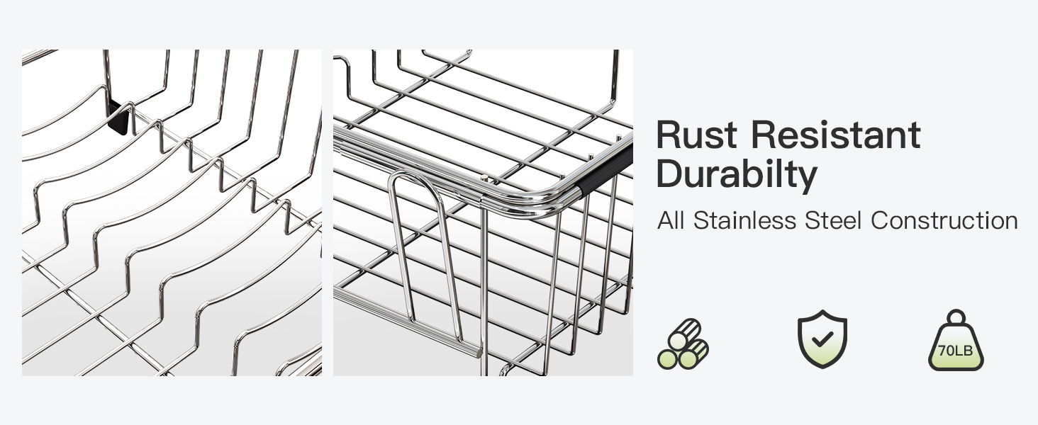 304 size storage del rack? strainers washing mini put el x sit escurrir low free resistant wide side