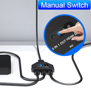 hdmi switch 3 in 1 out