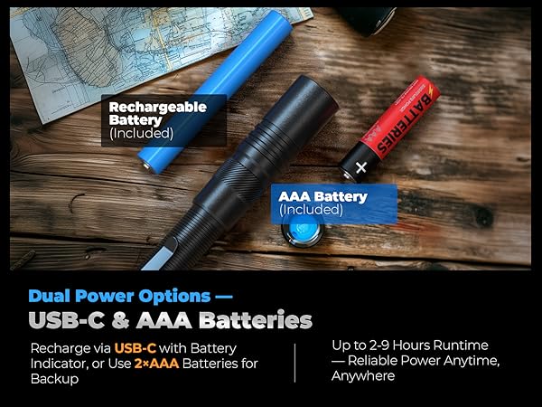 rechargeable flashlight