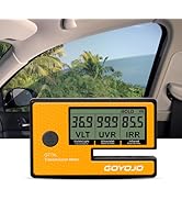 Labs Tint Meter Works on Side Windows, Digital Tint Solar Film Car Transmission Meter with Automa...