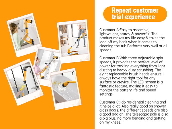 electric spin scrubber