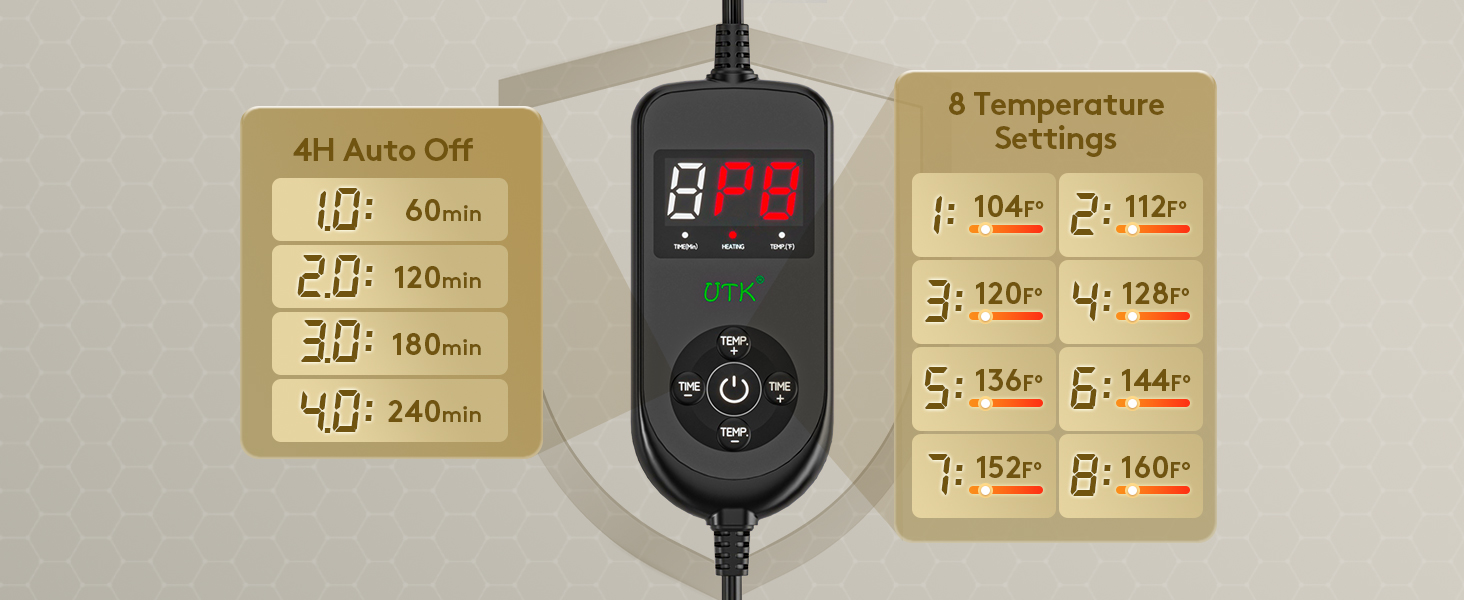 Heating Pad Auto Shut Off
