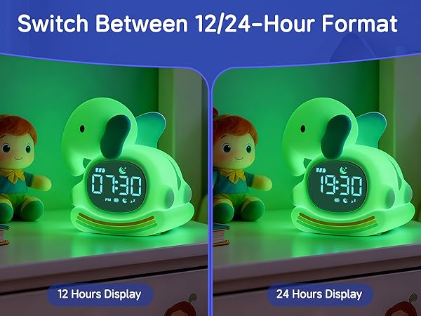 Alarm Clock with Night Light