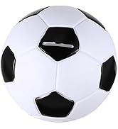 Toddmomy Soccer Ball Piggy Bank Kids Piggy Bank Sports Coin Bank Plastic Coin Bank Money Saving B...