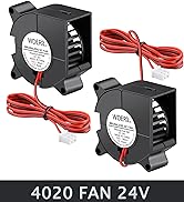 Wderair 40mm 4020 Blower Fan 24V,Upgrade Ender 3/Ender 3 Pro/Ender 3 v2/Ender3max/Ender 5/Ender 5...