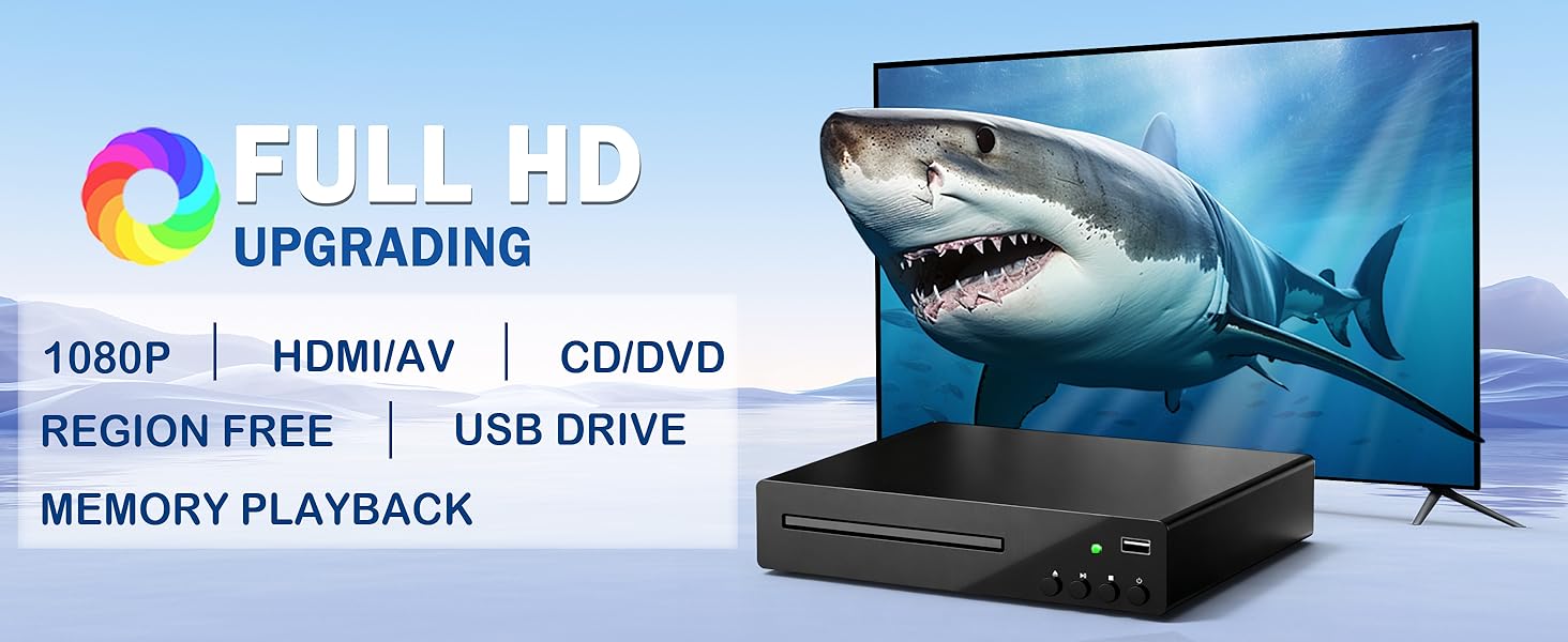 1080P HD DVD player