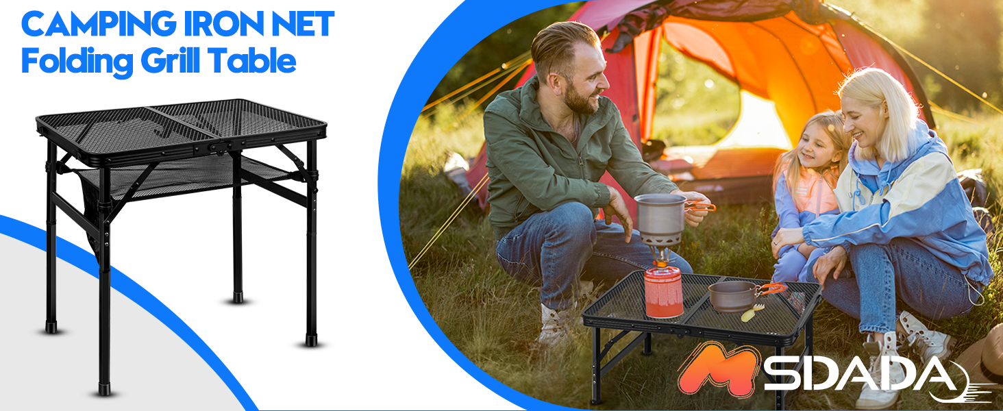 Folding Grill Table