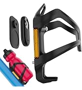 DDJ Waterproof for Samsung Smart Tag 2 &amp; Moto Tag &amp; AirTag Bike Bottle Holder Mount with Reflecto...