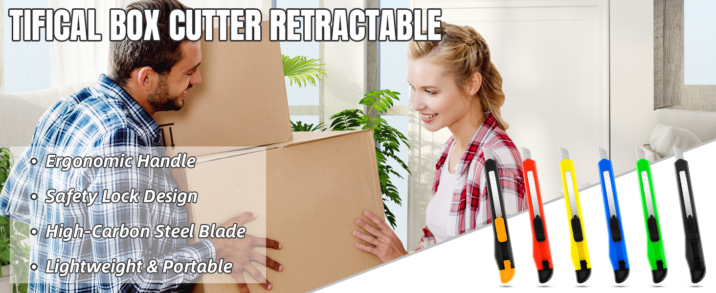 box cutter utility knife box cutter retractable razor knife