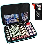 PAIYULE Battery Organizer, 220+ Batteries Storage Case with Tester Checker(BT168), Garage Box fit...