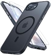 miracase for iPhone 16e case &amp; iPhone 17e Case for MagSafe [with 2×9H+ Screen Protectors] TOP Mil...