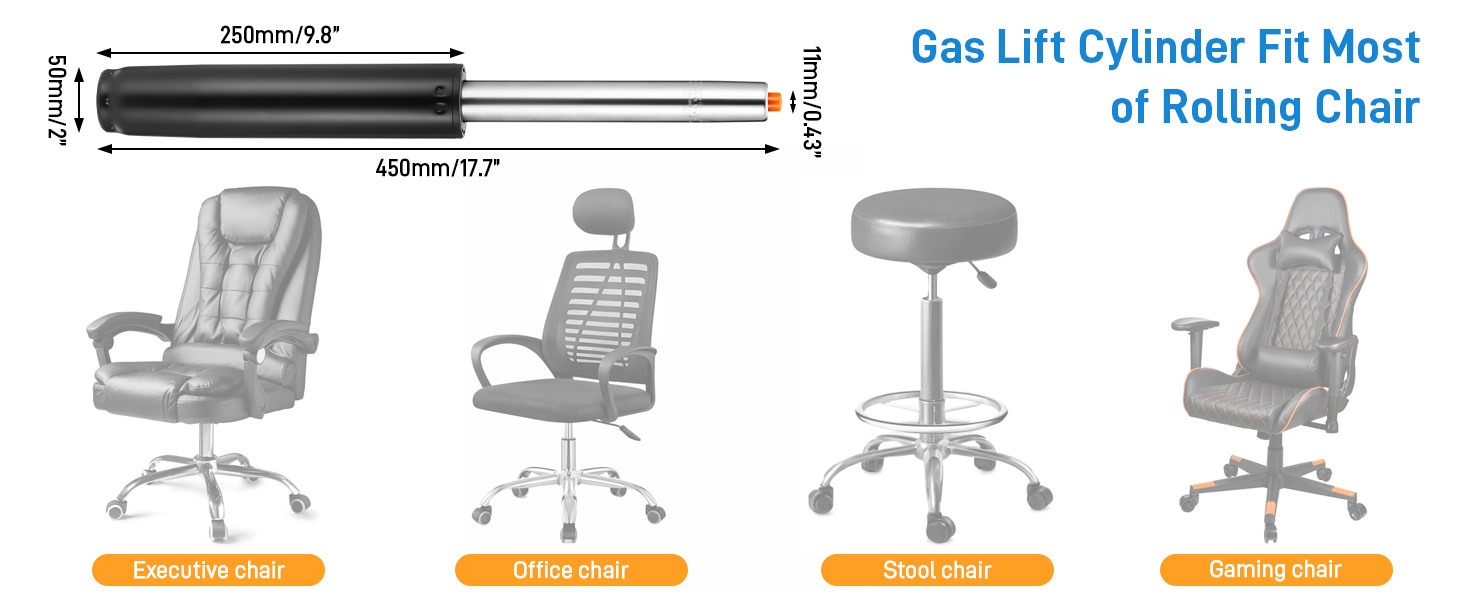 office chair gas lift cylinder replacement