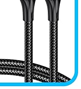 SUNGUY Right Angle USB C Cable, [2-Pack, 1FT] Short 90 Degree USB-A to USB-C Fast Charging Data S...