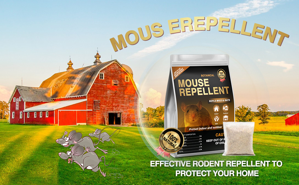 mouse repellent pouches