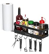 Geesta Upgraded Griddle Caddy for 28"/36" Blackstone Griddles, Grill Caddy Space Saving BBQ Acces...