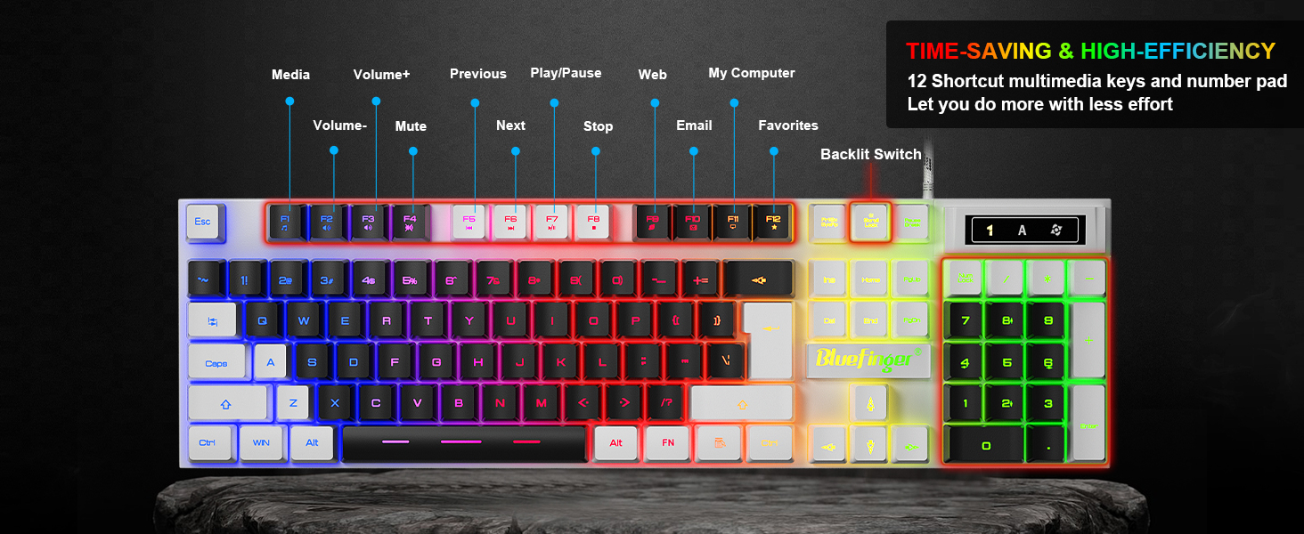 backlit gaming keyboard