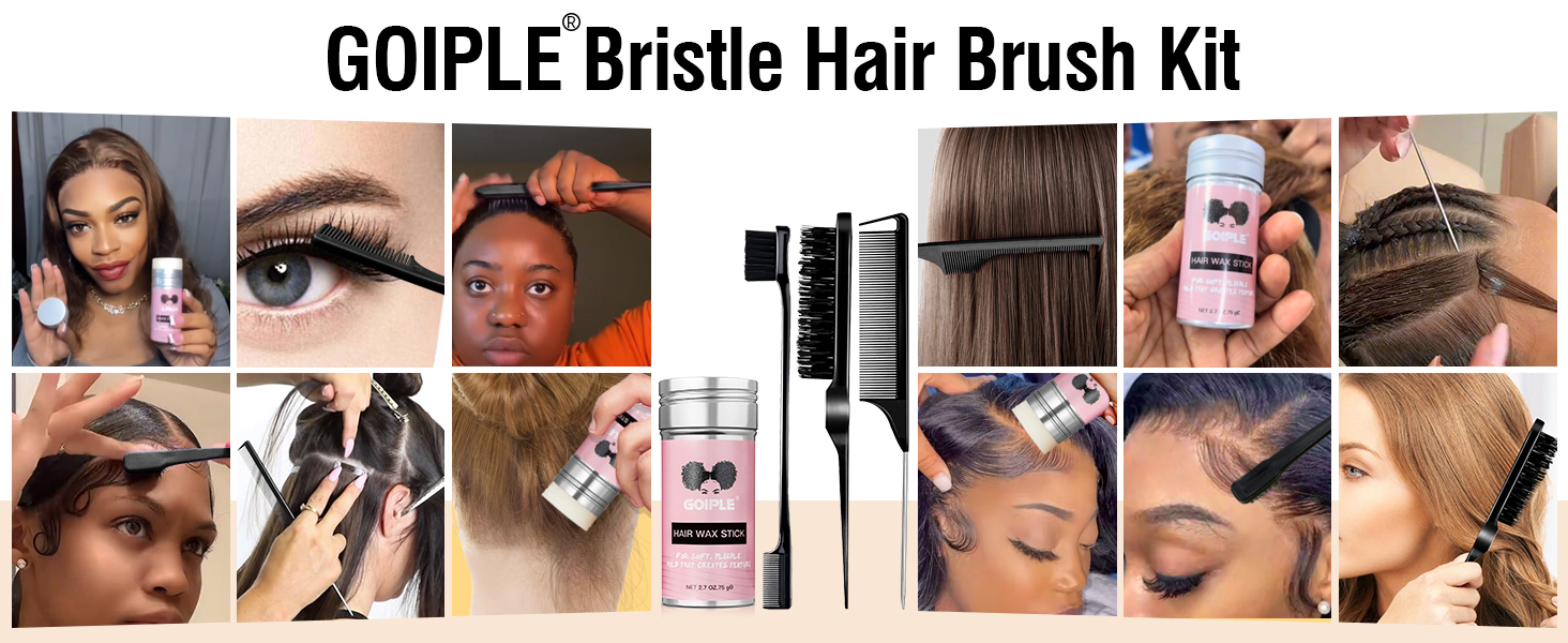 bristle hair brush