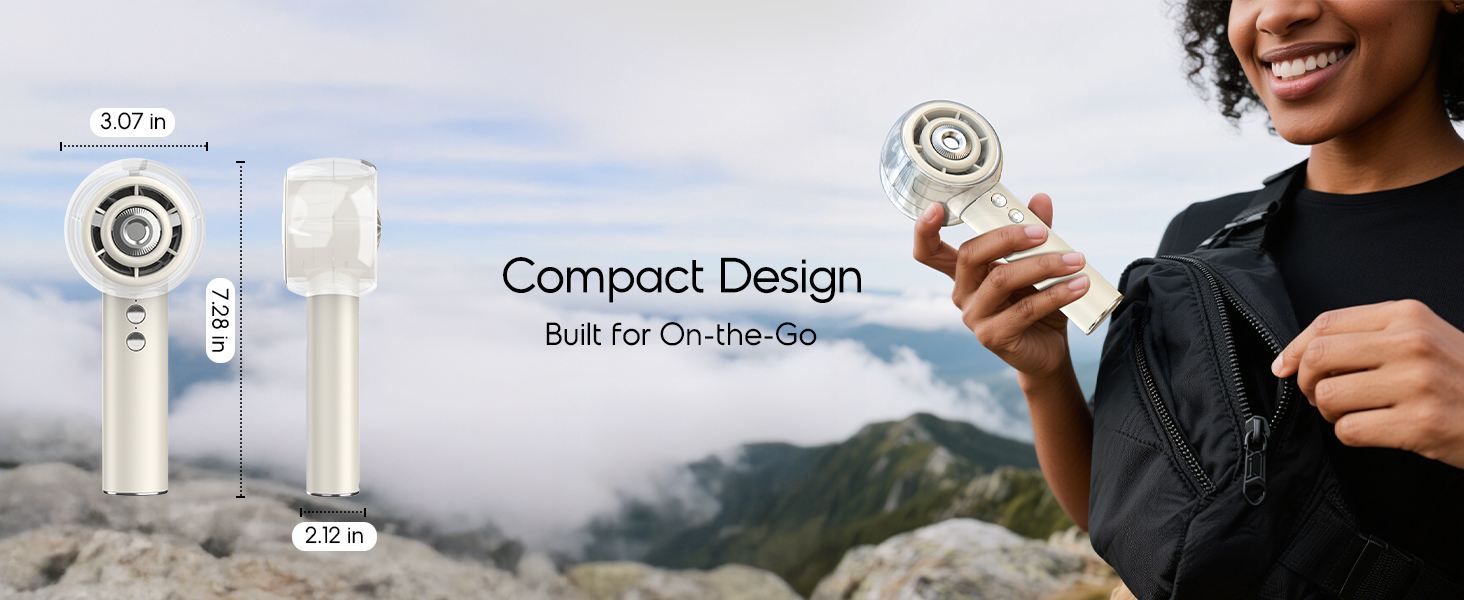 rechargeable fan handheld portable beach fan personal fan rechargeable water fan portable