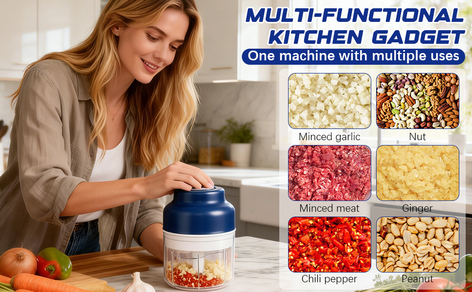 New Small Garlics Choppers Mincer