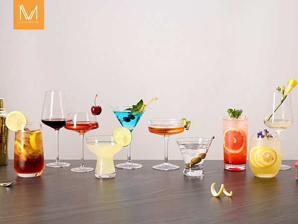 martini glasses