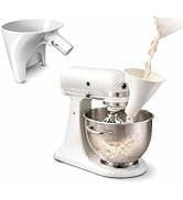 uided-Flow Baking Funnel for Stand Mixer, KitchenAid Flour Funnel Attachment, 2026 Upgraded Large...