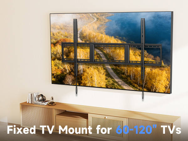 Suptek Heavy Duty Fixed TV Wall Mount